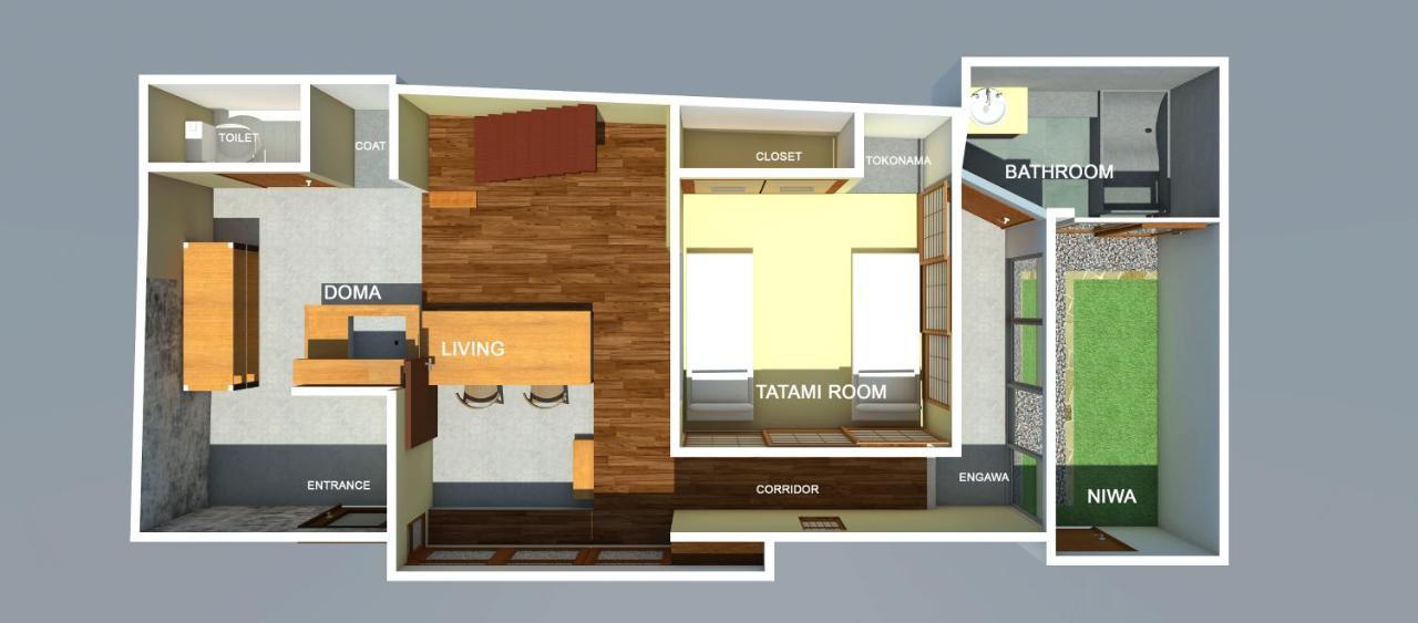 קיוטו Shiki Homes Bisho מראה חיצוני תמונה